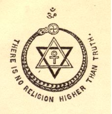 There is no religion higher than Truth [J title page]